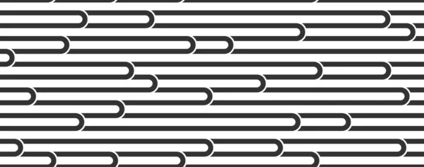 Modèle Vectoriel Sans Couture Doublé Avec Lignes Torsadées Fond Abstrait — Image vectorielle