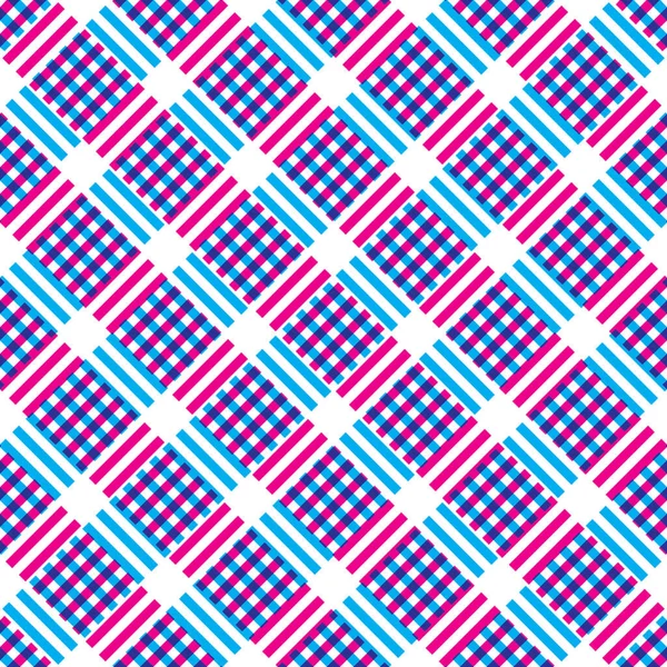 Geometrisches Vektor Nahtloses Muster Mit Gekreuzten Linien Abstrakter Hintergrund Schlichtes — Stockvektor