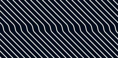 Geometrik dalgalı çizgiler, pürüzsüz desen vektörü, 3D boyutsal sonsuz arkaplan duvar kağıdı tasarımı resmi, çizgili eğri dokusu.