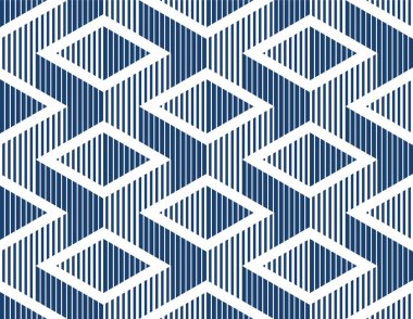 Kusursuz izometrik çizgiler geometrik desen, 3D küp vektör döşeme arka planı, mimari ve inşaat, duvar kağıdı tasarımı.