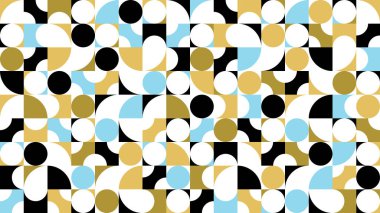 Kusursuz geometrik desen, duvar kağıdı veya web siteleri için soyut vektör arkaplanı veya geometrinin renkli elemanları ile oluşturulan kağıt baskısı.