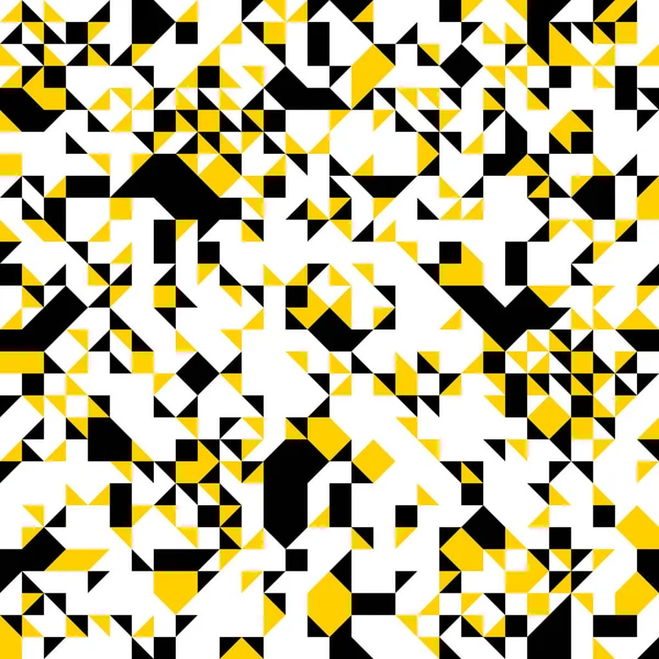 Motif Vecteur Mosaïque Géométrique Sans Couture Fond Abstrait Chaotique Pour — Image vectorielle