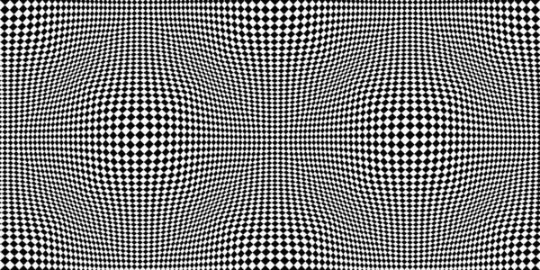 Motif Sans Couture Carreaux Avec Illusion Optique Volume Sphérique Fond — Image vectorielle