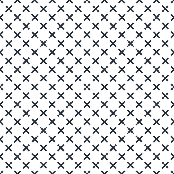 Motif Géométrique Lignes Croisées Sans Couture Fond Vectoriel Minimal Abstrait — Image vectorielle