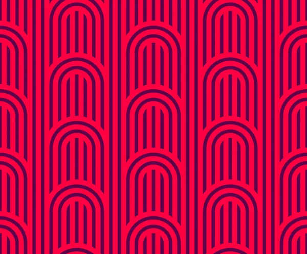 Fond Linéaire Sans Couture Avec Lignes Torsadées Motif Géométrique Abstrait — Image vectorielle
