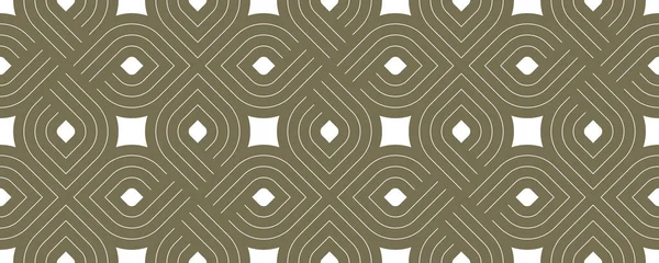 Patrón Geométrico Sin Costura Vector Moda Vintage Azulejos Fondo Sin — Vector de stock