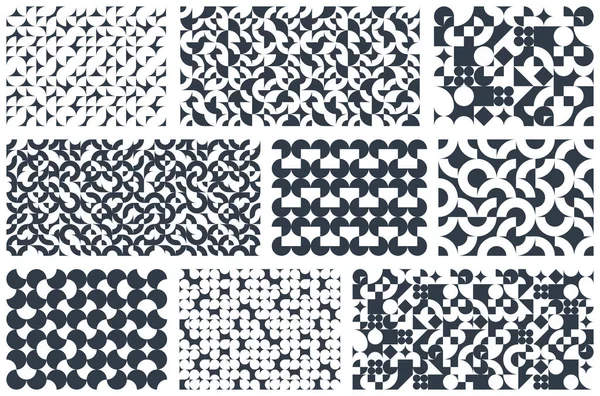 Saumaton Geometriset Kuviot Asetettu Abstrakti Vektori Taustat Taustakuva Tai Verkkosivujen — vektorikuva