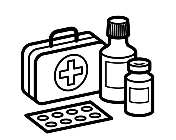 COMO DESENHAR KIT MÉDICO, HOW TO DRAW MEDICAL KIT