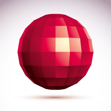 Soyut vektör 3d nesne, açık eps 8.