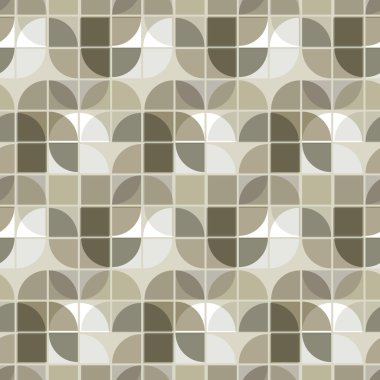 Vektör tarafsız hayali geometrik arka plan, süsleme soyut 