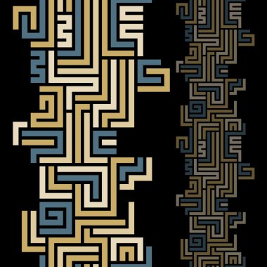 Geometrik çizgiler dikey eleme ile sorunsuz arka plan