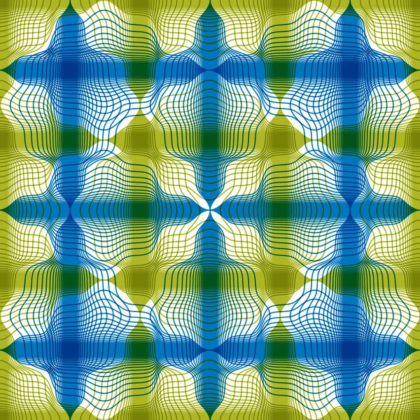 Бесшовный геометрический винтажный фон, бесшовный похлопывание по цветочной подкладке — стоковый вектор