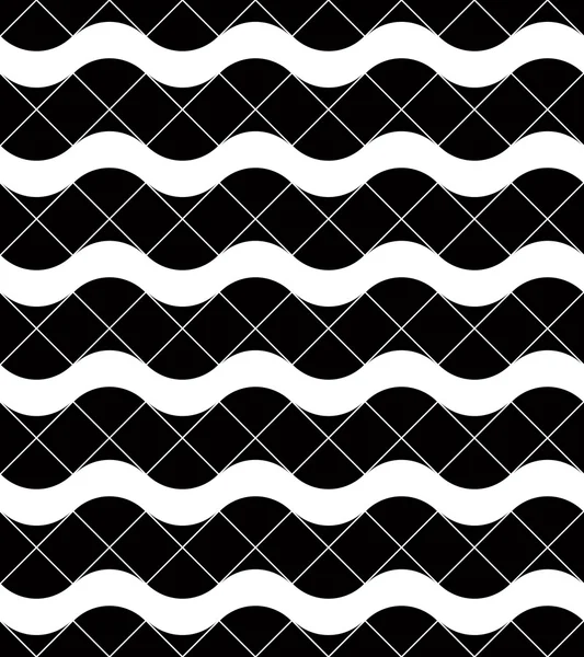 Mosaik kakel sömlösa mönster, vektor bakgrund. — Stock vektor