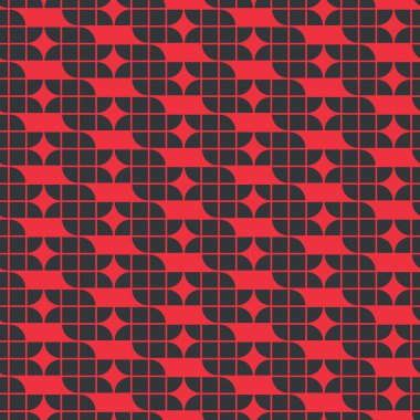 renkli geometrik arka plan, kırmızı ve siyah vektör rhombic abst