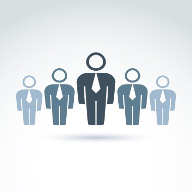 Takım çalışması ve iş takım ve dostluk simgesi, sosyal grup, veya