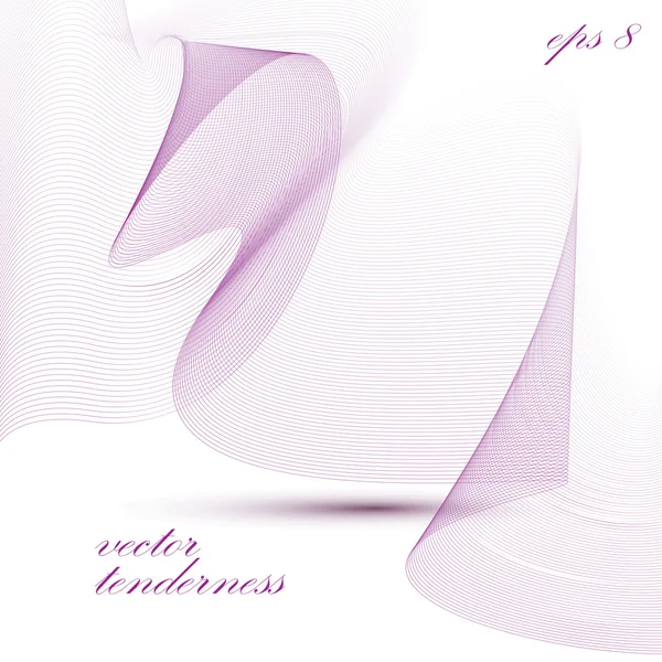 kavisli saydam dinamik ile 3D vektör dekoratif arka plan 