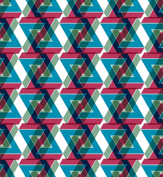 現代概念の抽象的なテクスチャ幾何学的シームレス パターン — ストックベクタ