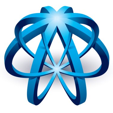 Soyut imkansız 3d Küre.