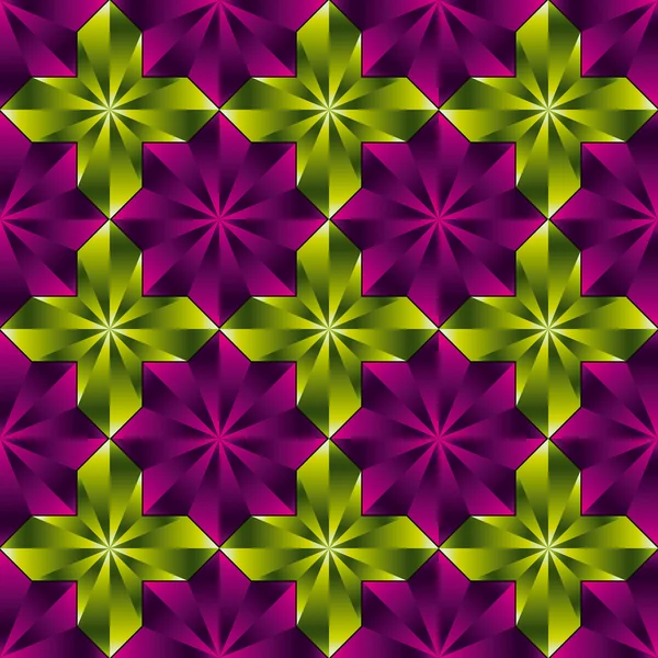 Geometric tiles seamless pattern. — Stock Vector