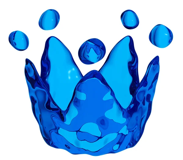 Water crown. — Stock Photo, Image