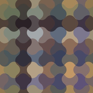 Koyu dalgalı seamless modeli.