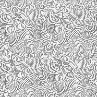 Elle çizilmiş doddle seamless modeli.