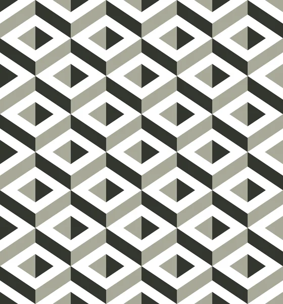3d formas patrón sin costura . — Archivo Imágenes Vectoriales