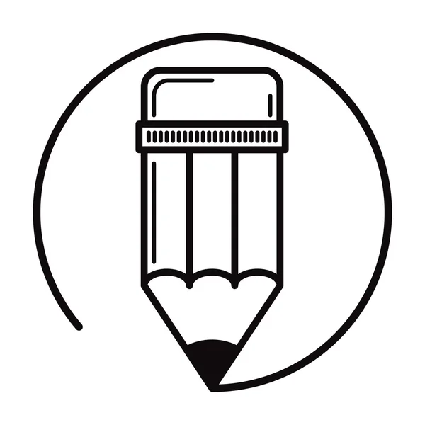 Ceruza ikon szerkesztés. — Stock Vector