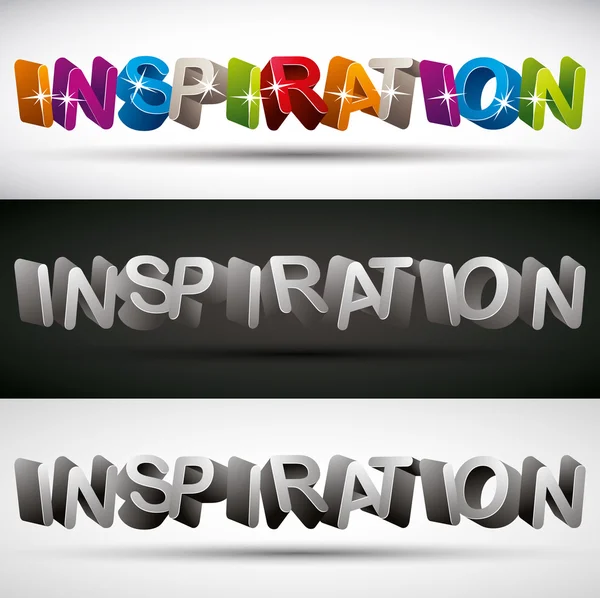 Inspiration. — Stock Vector