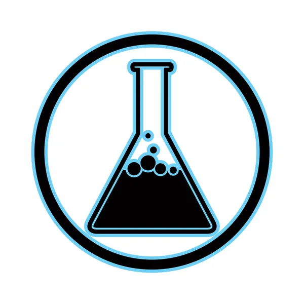 Chemical flask icon. — Stock Vector