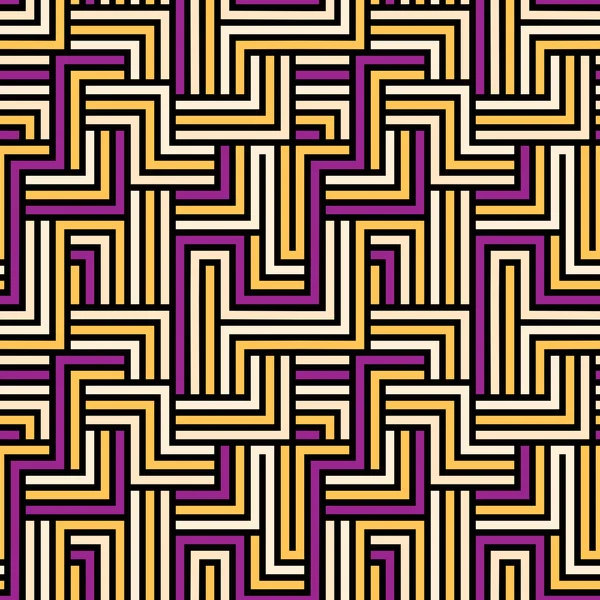 Modèle de labyrinthe sans couture . — Image vectorielle