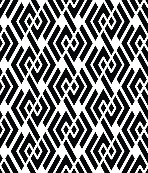 Monochrome visuel abstrait texturé motif géométrique sans couture . — Image vectorielle