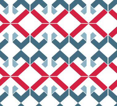 Rhombs, renkli sonsuz geometrik mozaik ile Seamless Modeli