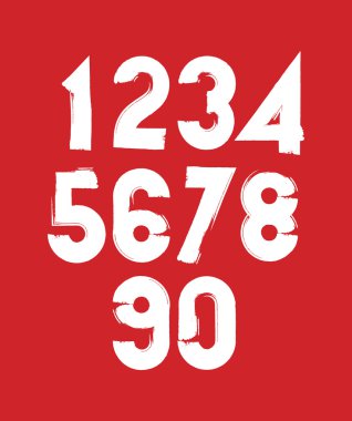 elle yazılmış çağdaş vektör haneli seti, el boyaması n doodle