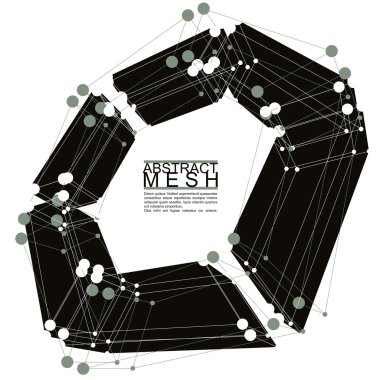 tasarlamak vektör arka plan, modern stil teknoloji ve bilim 