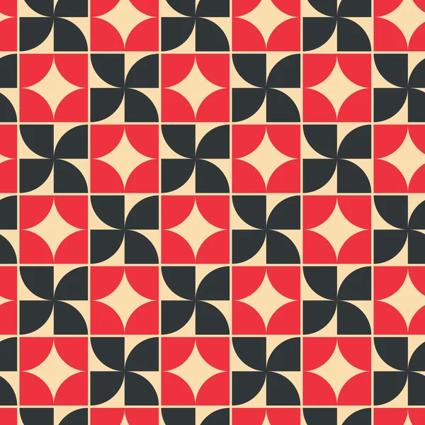Vektör rhombs ve haçlar geometrik arka plan, te kontrast