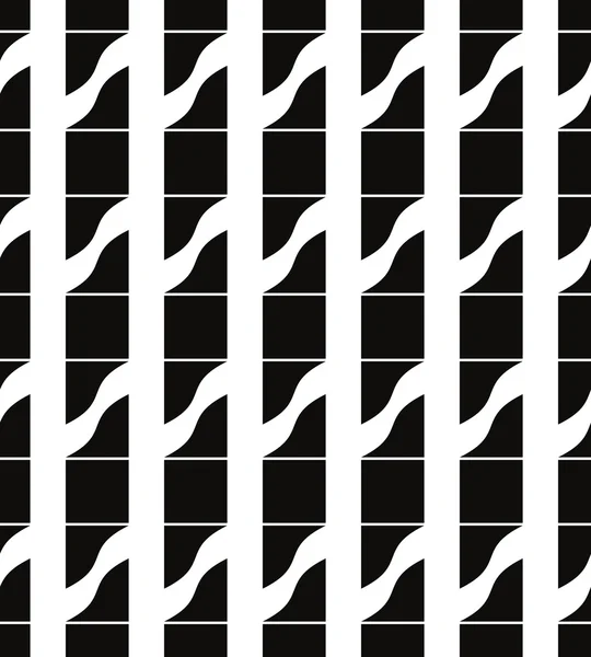 Retro tiles seamless pattern, vector background. — Stock Vector