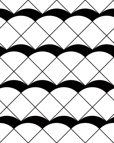 Retro azulejos patrón sin costura, vector de fondo. — Vector de stock