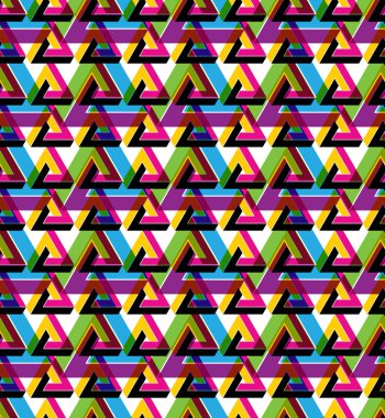 Fütüristik hayali soyut geometrik seamless modeli dokulu