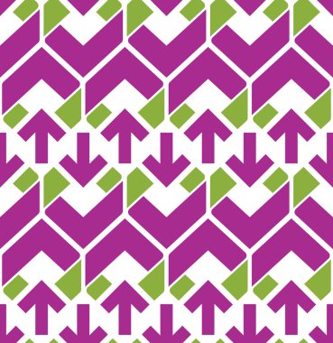 Oklarla parlak soyut seamless modeli. Vektör duvar kağıdı w