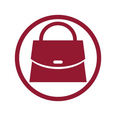 kadın çantası simgesini.