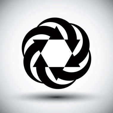 Oklar döngü kavramsal simgesi