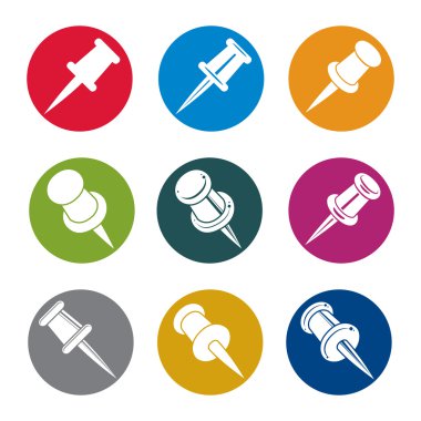 İğne Icons set itmek