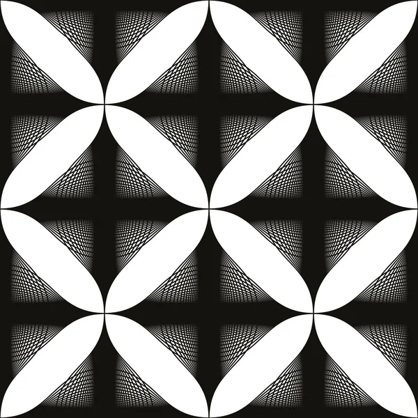 Czarny i biały abstrakcyjne tło — Wektor stockowy