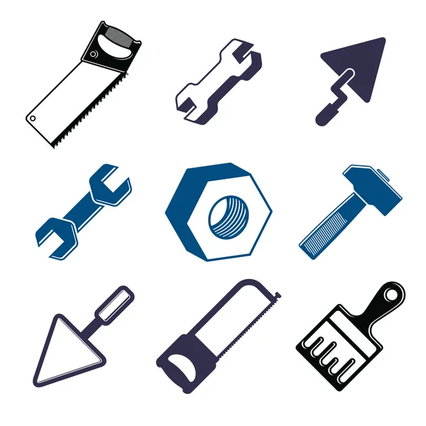 Work tools collection — Stock Vector