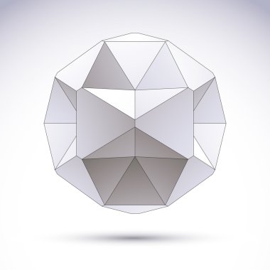 soyut Geometrik nesneyi