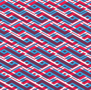 Parlak ritmik dokulu sonsuz desen