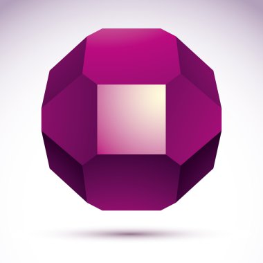 soyut Geometrik nesneyi