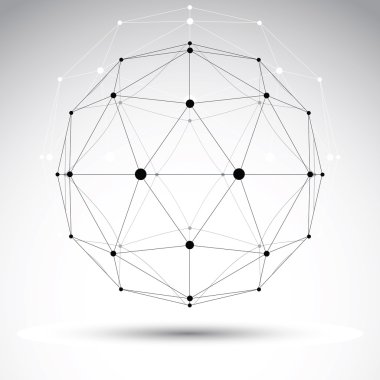 Poligonal geometrik tel kafes nesnesi