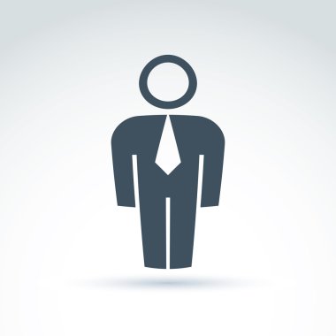 Duran kişi silüeti